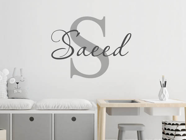 Wandtattoo Saeed