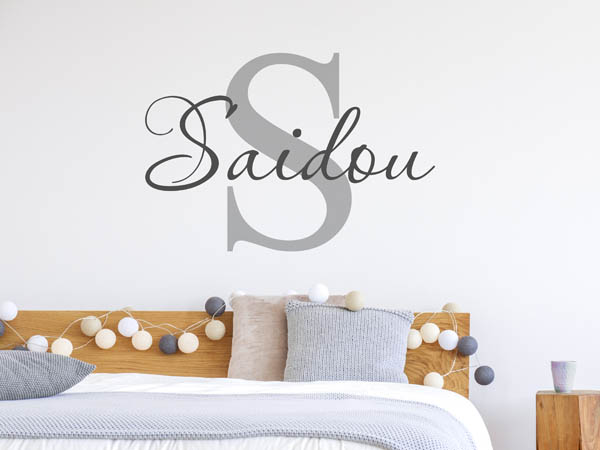 Wandtattoo Saidou