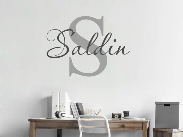 Wandtattoo Saldin