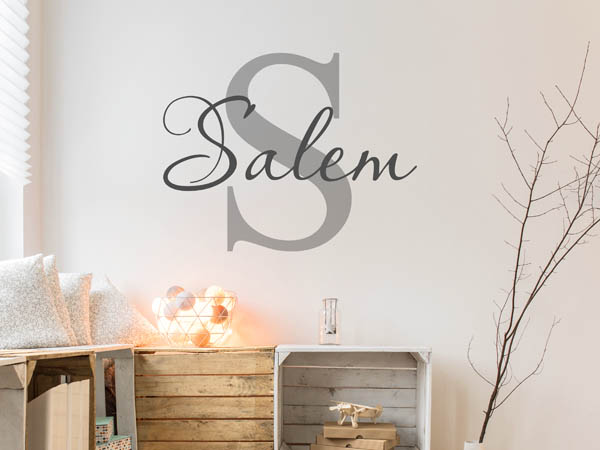 Wandtattoo Salem