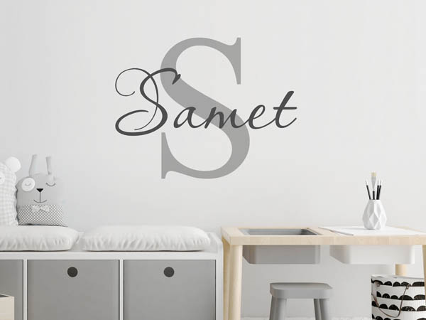 Wandtattoo Samet