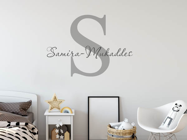 Wandtattoo Samira-Mukaddes