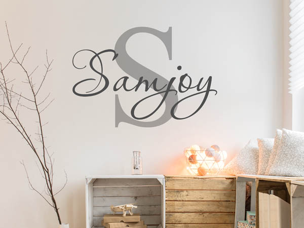 Wandtattoo Samjoy