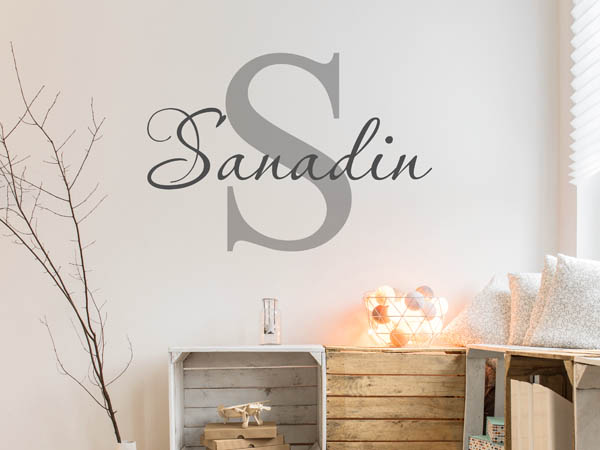 Wandtattoo Sanadin