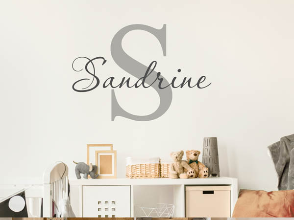 Wandtattoo Sandrine