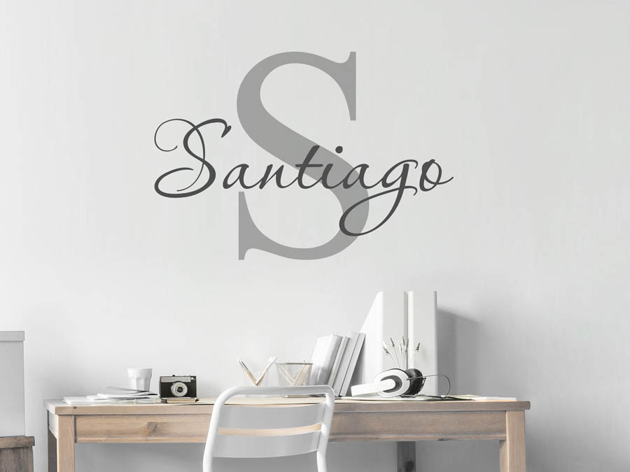 Wandtattoo Santiago
