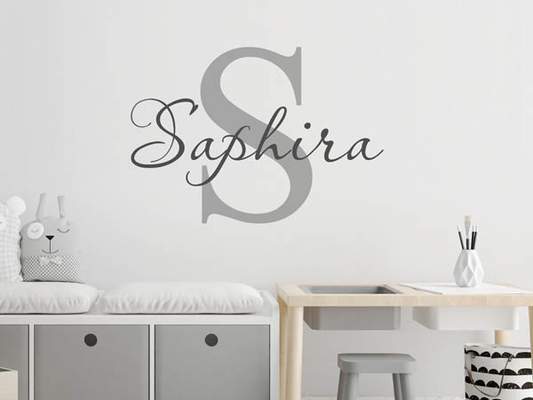 Wandtattoo Saphira