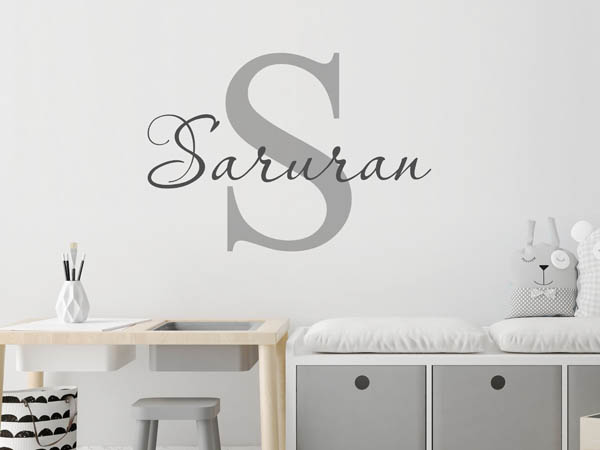 Wandtattoo Saruran