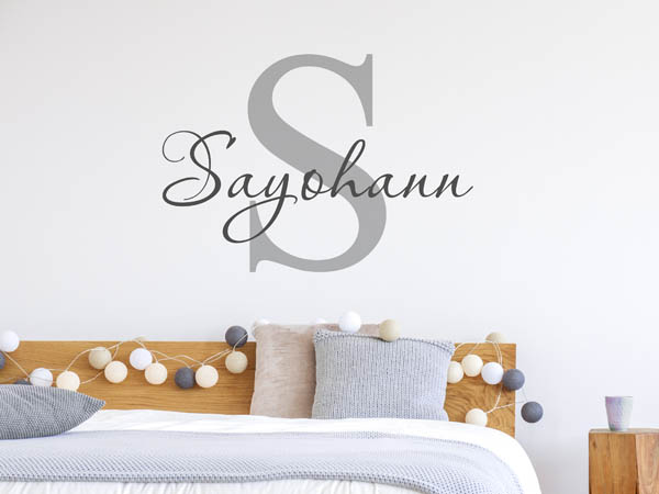 Wandtattoo Sayohann