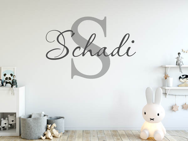 Wandtattoo Schadi