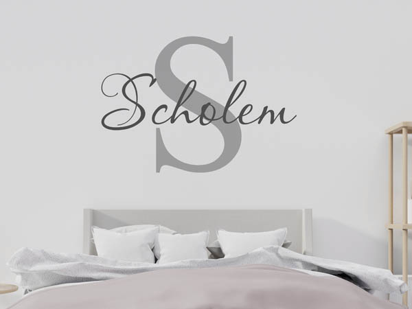 Wandtattoo Scholem