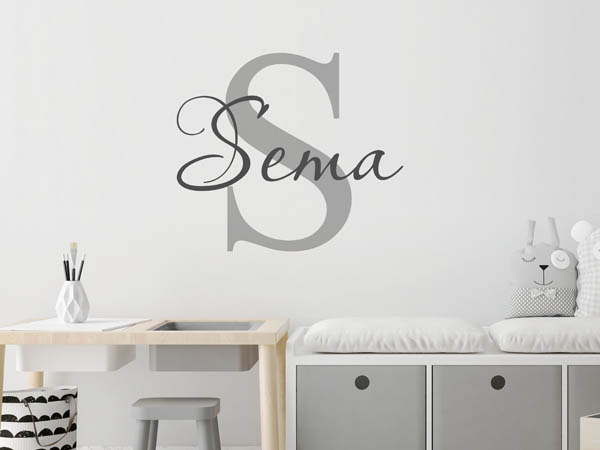 Wandtattoo Sema