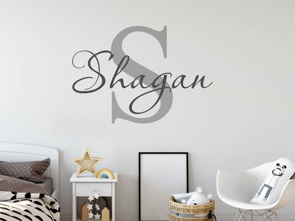 Wandtattoo Shagan