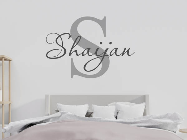 Wandtattoo Shaijan