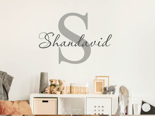 Wandtattoo Shandavid