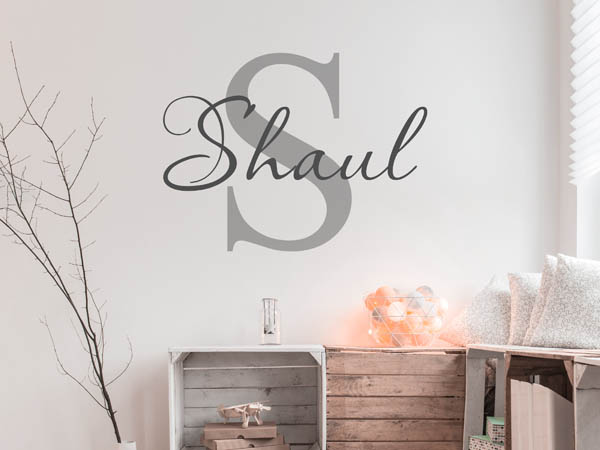 Wandtattoo Shaul