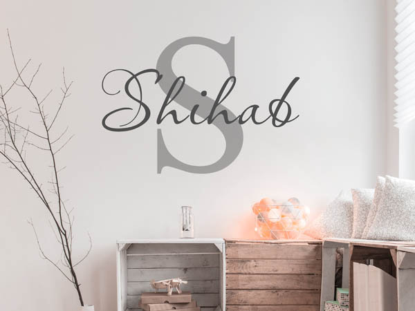 Wandtattoo Shihab