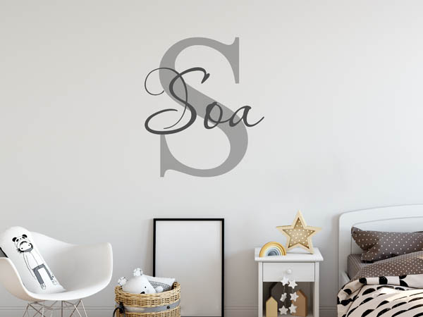 Wandtattoo Soa