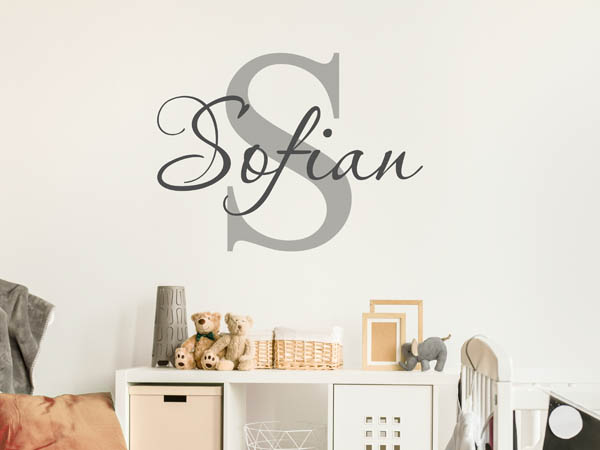 Wandtattoo Sofian