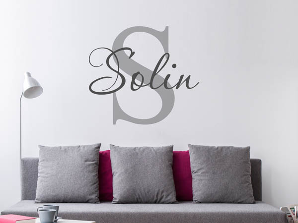 Wandtattoo Solin