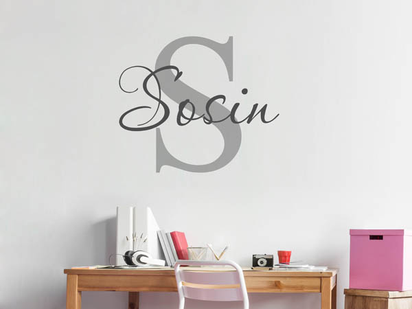 Wandtattoo Sosin