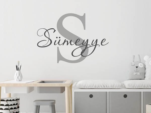 Wandtattoo Sümeyye