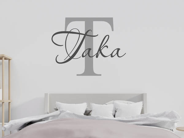 Wandtattoo Taka