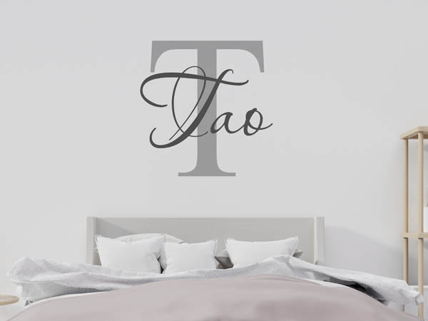 Wandtattoo Tao