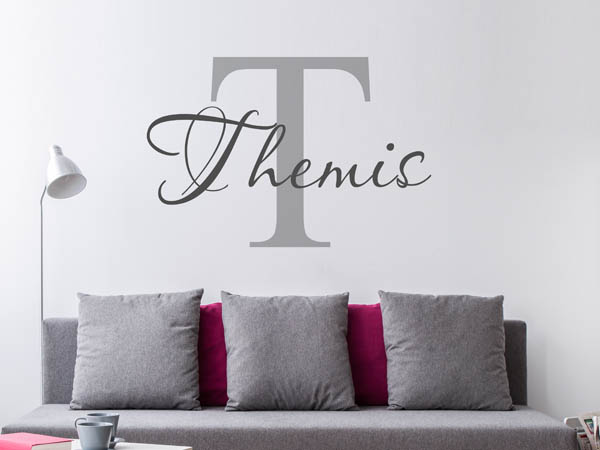 Wandtattoo Themis