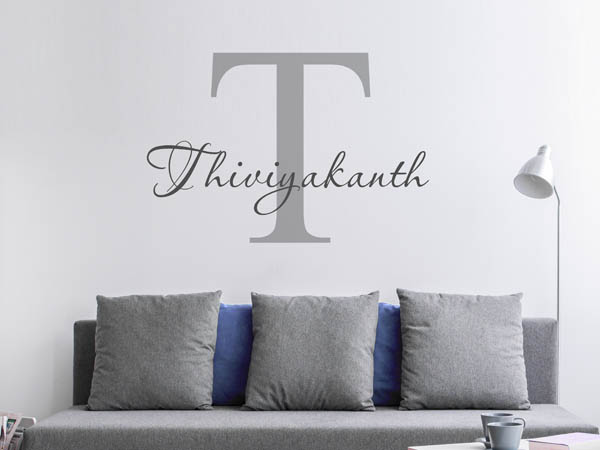 Wandtattoo Thiviyakanth
