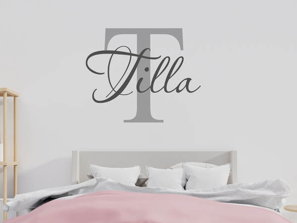 Wandtattoo Tilla