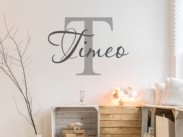 Wandtattoo Timeo