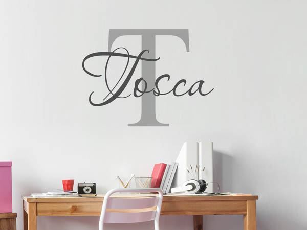 Wandtattoo Tosca