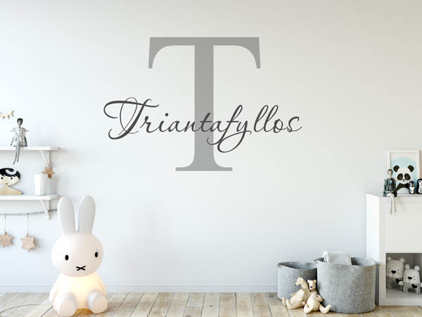 Wandtattoo Triantafyllos