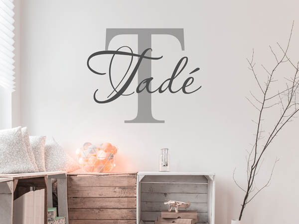 Wandtattoo Tádé