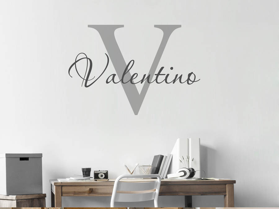 Wandtattoo Valentino