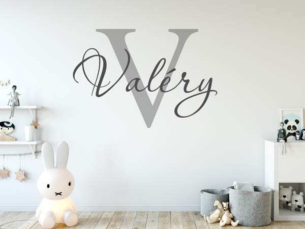 Wandtattoo Valéry