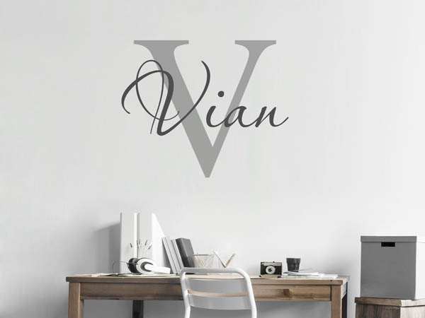 Wandtattoo Vian