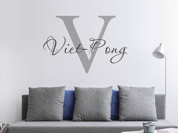 Wandtattoo Viet-Pong
