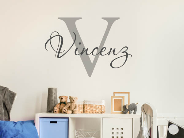 Wandtattoo Vincenz