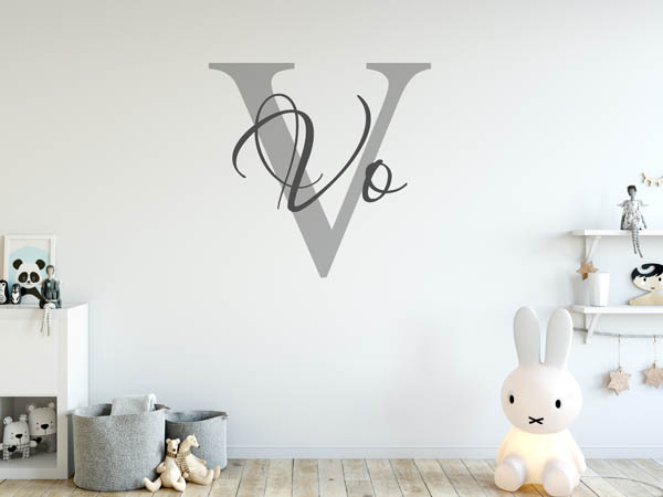Wandtattoo Vo