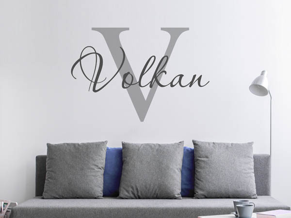 Wandtattoo Volkan