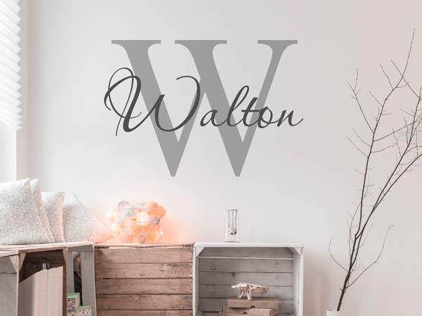Wandtattoo Walton