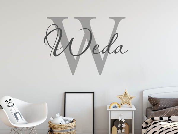 Wandtattoo Weda