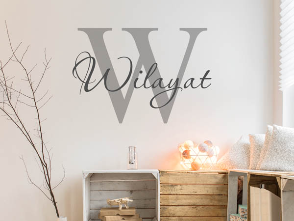 Wandtattoo Wilayat