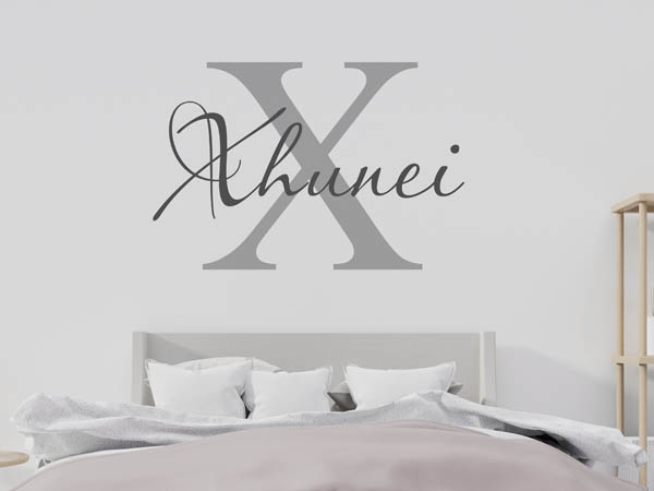 Wandtattoo Xhunei
