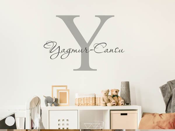 Wandtattoo Yagmur-Cansu