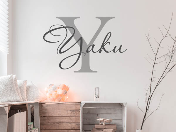 Wandtattoo Yaku