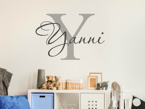 Wandtattoo Yanni