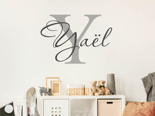 Wandtattoo Yaël